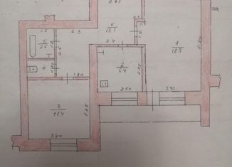 Продажа 2-комнатной квартиры, 53.5 м2, Елабуга, Пролетарская улица, 52