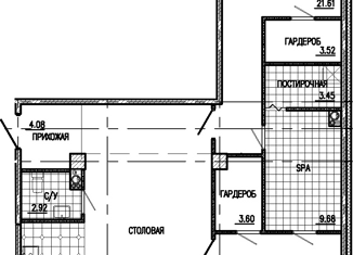 Продается 2-комнатная квартира, 109.4 м2, Санкт-Петербург, 20-я линия Васильевского острова, 5, ЖК Маленькая Франция