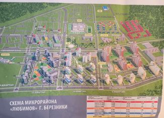 3-комнатная квартира на продажу, 71.7 м2, Березники, Ростовская улица, 2, ЖК Любимов