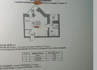 Продаю 1-комнатную квартиру, 30.73 м2, Санкт-Петербург, ЖК Приморский Квартал, Коломяжский проспект, 5к3