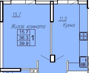 Продам однокомнатную квартиру, 36.3 м2, Краснодарский край, улица 50 лет Октября, 109