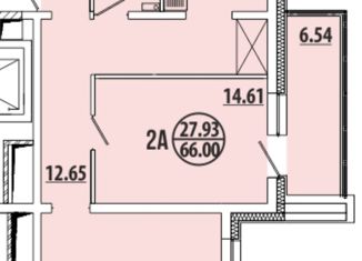 2-ком. квартира на продажу, 66 м2, Иркутск, ЖК Эволюция