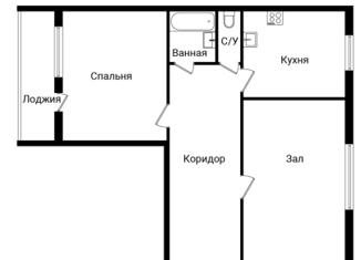 Продажа 2-ком. квартиры, 48.6 м2, Краснодарский край, улица Луначарского, 402