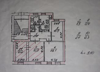 Продам четырехкомнатную квартиру, 87 м2, Пушкин, Павловское шоссе, 31