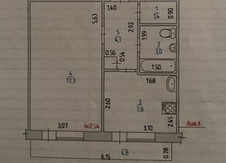 Продажа 1-комнатной квартиры, 33.6 м2, село Подстёпки, улица 40 лет Победы, 11