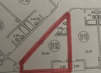 Продажа квартиры студии, 27.45 м2, Сочи, Ружейная улица, 60, Адлер