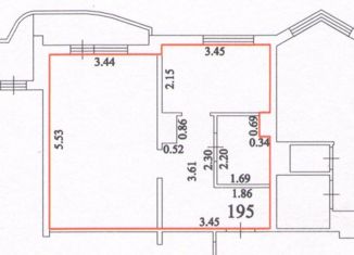 Продается 1-комнатная квартира, 39.8 м2, Московский, Георгиевская улица, 7, ЖК Град Московский