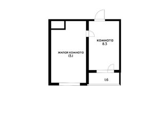 Продам комнату, 21.4 м2, Краснодар, улица Дмитрия Благоева, 24, микрорайон Гидрострой