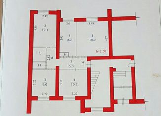 Четырехкомнатная квартира на продажу, 71 м2, Сосновый Бор, улица Красных Фортов, 23