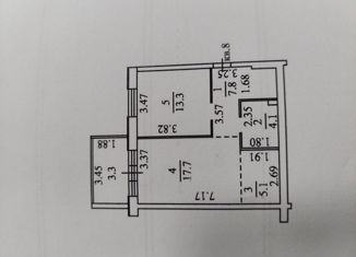 Продаю 1-комнатную квартиру, 48 м2, Костомукша, улица Калевала, 38