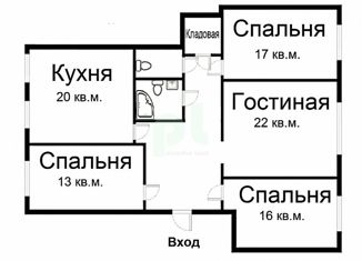 Сдается в аренду 4-комнатная квартира, 115 м2, Москва, Смоленская набережная, 2, Смоленская набережная