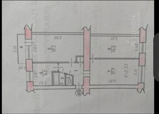 Продаю трехкомнатную квартиру, 63 м2, Омск, 2-я Поселковая улица, 53Б, Советский округ