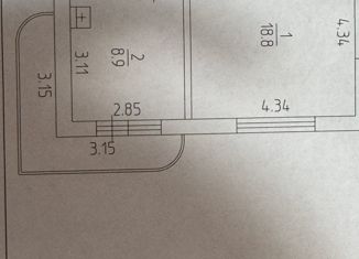 Продажа однокомнатной квартиры, 40.3 м2, Пермь, Камчатовская улица, 20, Свердловский район