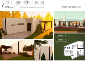Продам дом, 83 м2, деревня Савино (Заволжское сельское поселение), Беляницкая улица
