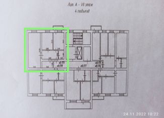 Продается двухкомнатная квартира, 59.8 м2, Балашов, улица Строителей, 6Б