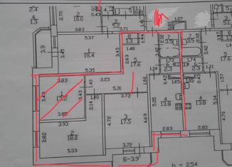 Продажа комнаты, 87.2 м2, Санкт-Петербург, улица Маршала Захарова, 14к4, улица Маршала Захарова