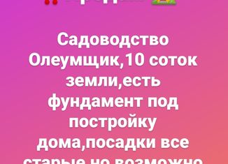 Продам земельный участок, 10 сот., садоводство Олеумщик