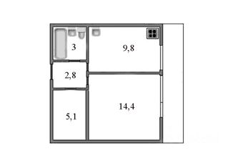 Продажа 1-комнатной квартиры, 35 м2, Москва, Ферганский проезд, 11к1, метро Юго-Восточная