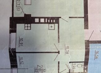 Продажа двухкомнатной квартиры, 63 м2, город Семилуки, улица 25 лет Октября, 15