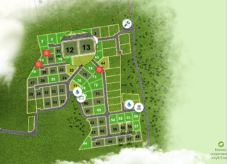 Участок на продажу, 8.24 сот., коттеджный посёлок Крокусы