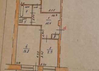 Продается 3-ком. квартира, 62.2 м2, Малая Вишера, Кузьминская улица, 63