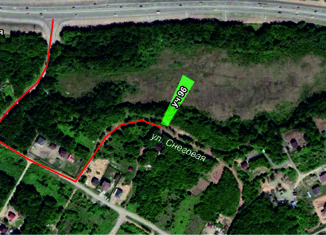 Продажа участка, 20 сот., посёлок Светлый, Снеговая улица