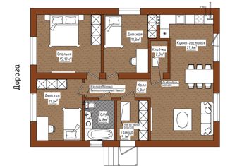 Продается дом, 90 м2, деревня Крутово