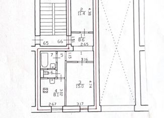 Продажа двухкомнатной квартиры, 50.3 м2, Санкт-Петербург, метро Чкаловская, Большая Пушкарская улица, 15