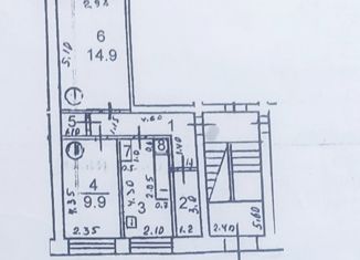 Продается 2-ком. квартира, 44 м2, Псковская область, деревня Засеново, 36