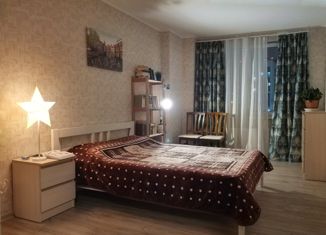 Сдам двухкомнатную квартиру, 59 м2, Мурино, проспект Авиаторов Балтики, 7, ЖК Виктория