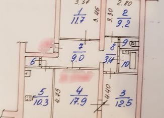 4-ком. квартира на продажу, 79 м2, Ярославль, улица Чкалова, 23к2, жилой район Пятёрка