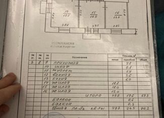 Продажа трехкомнатной квартиры, 70.2 м2, Саров, улица Шверника, 22