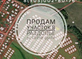 Продажа земельного участка, 10 сот., деревня Раздолье, Молодёжная улица
