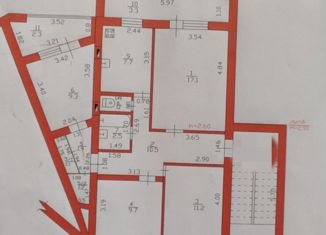 4-ком. квартира на продажу, 74 м2, поселок городского типа Афипский, улица Пушкина, 140