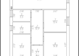 Продаю дом, 100 м2, село Малые Кабаны, улица Мусы Джалиля