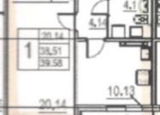 Продается 1-комнатная квартира, 38.5 м2, Санкт-Петербург, Дальневосточный проспект, 25к1, метро Улица Дыбенко