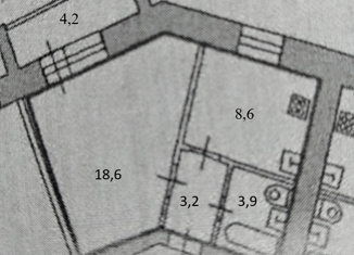 Продается однокомнатная квартира, 34.4 м2, Ярославль, Большая Донская улица, 15, Красноперекопский район