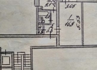 1-комнатная квартира на продажу, 29.3 м2, Новосибирск, улица Петухова, 122/1, Кировский район