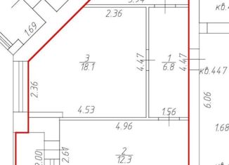 Продается 1-ком. квартира, 42.6 м2, Ставрополь, улица Доваторцев, 90, микрорайон № 29