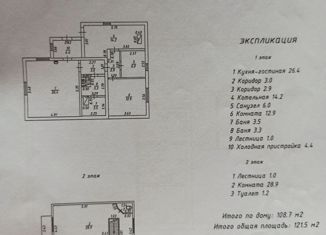 Дом на продажу, 108 м2, Абакан, Кедровая улица, 23