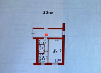 Продается однокомнатная квартира, 28.7 м2, Невинномысск, улица Апанасенко, 78