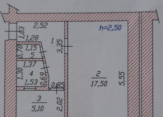 Продам 1-ком. квартиру, 30.4 м2, Чувашия, улица Космонавта Андрияна Григорьевича Николаева, 40к1