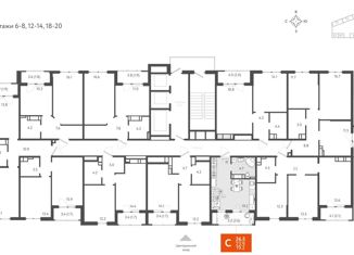 Продается квартира студия, 26.5 м2, Краснодар, Колхозная улица, 5к6, микрорайон Табачная Фабрика