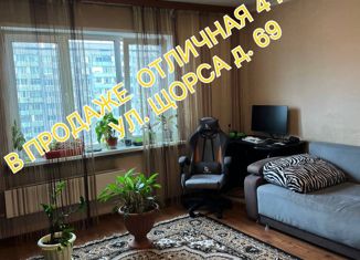 Продается 4-комнатная квартира, 78.2 м2, Красноярск, улица Щорса, 69
