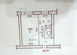 Продажа 1-ком. квартиры, 31.2 м2, Волжский, улица Кирова, 14А