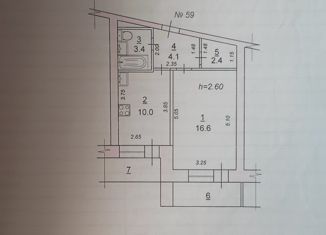 Продам 1-комнатную квартиру, 36.6 м2, Кремёнки, Молодёжная улица, 6