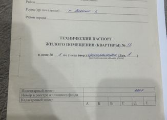 Продается 2-комнатная квартира, 46 м2, село Алкино-2, Центральная улица, 5