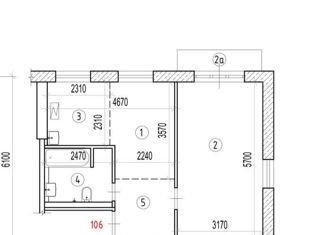 Продажа 2-комнатной квартиры, 41 м2, Москва, улица Шаболовка, 59к2, улица Шаболовка