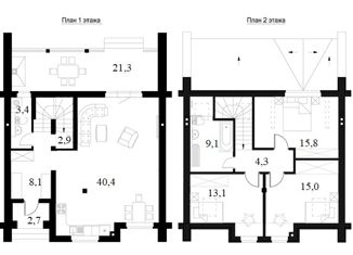 Продаю таунхаус, 131 м2, посёлок Красное Поле, Баварская улица, 3