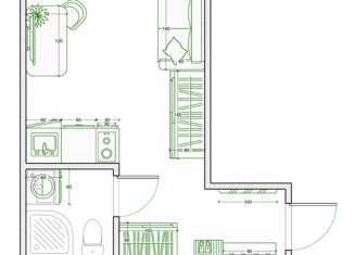 Продается квартира студия, 15 м2, Москва, 1-я Дубровская улица, 1к2, 1-я Дубровская улица